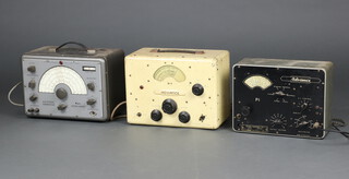 Three valve signal generators, a Taylor 68A/M (RF), an Advance H1 (AF) and an Advance P1 (RF)