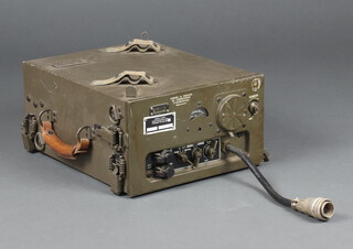 A Military BC-659K radio receiver and transmitter