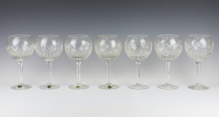 A set of Waterford Millennium Love Toasting goblets and two others 20cm 