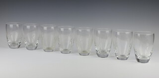 A set of 8 John Rocha for Waterford Crystal tumbler glasses 12cm 