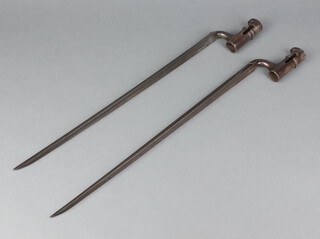 G Slater and Co, a 18th/19th Century socket bayonet together with 1 other 