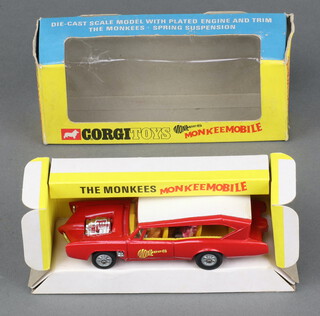 Corgi Toys, The Monkees, A Monkeemobile no.277 boxed and with card insert  