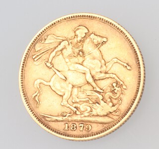 A sovereign 1879