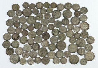 A small quantity of pre 1947 coinage 227 grams 