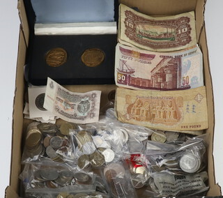A quantity of Continental coins and bank notes 
