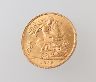 A half sovereign 1913 