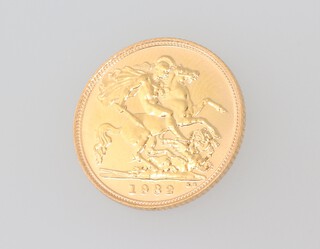 A half sovereign 1982