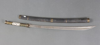 An Eastern sword with 60cm blade complete with scabbard 