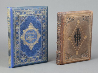 Poems of Oliver Goldsmith, with illustrations by Birket Foster,  London Routledge & Co. 1859, bound in blue and gilt Morocco 4mo. together with The Poetical Works of George Herbert illustrated London Nisbet & Co 1865 bound in brown Morocco and gilt 8vo.  