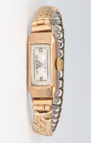 A lady's wristwatch contained in a 9ct gold case and an Ingersoll ditto (a/f) 