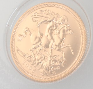 A 2006 half sovereign 