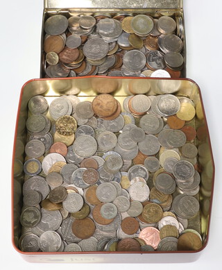 A collection of coins 