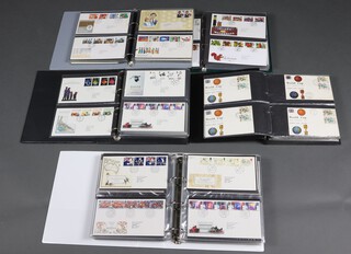 Five albums of GB Elizabeth II first day covers including 1966 World Cup