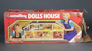 Lundby Toys, a pair of dolls house play sets to include The Luxury Villa, The Luxury Villa Garage and Stable extension, boxed 