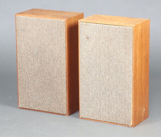 A pair of KEF model K2 Celeste MkI speakers, in teak cases