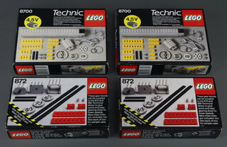 Lego Technic, a collection of 4 boxed sets and 1 other to include no.872 (x2), Technic 8700 (x2) 