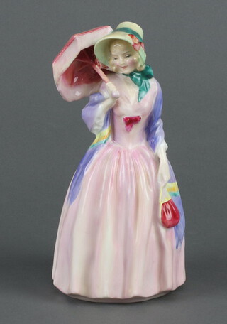 A Royal Doulton figure - Miss Demure 20cm 