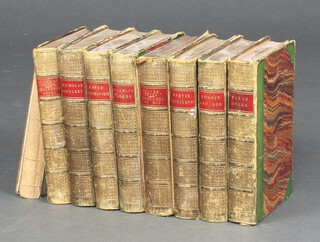 Dickens Charles, 8 volumes, published by Bradbury and Evans 1858, half leather bound (some damage to bindings) 