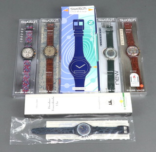 A Swatch Watch "The Beep" and 6 others 