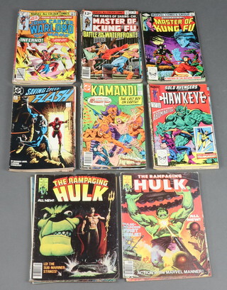 Mainly Marvel and some DC, bronze and copper age collection of comics 