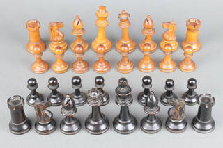 A  Staunton chess set 