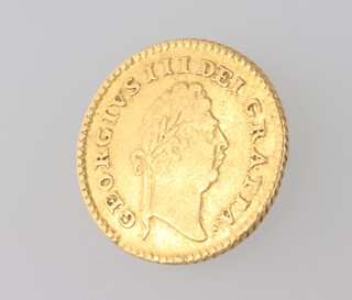 A George III third of a guinea, 1798 