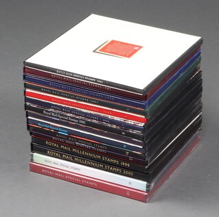 Fifteen Royal Mail special stamp albums 1984-87, 89-93, nos. 14 and 15, 99-2000, 2003 together with 2003 and 2004 both wrapped 