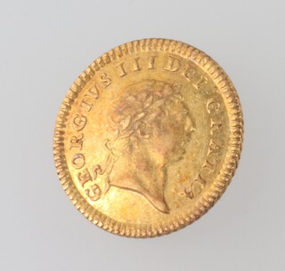 A George III third of a guinea, 1804 