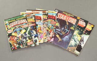 Marvel Comics, a collection of early bronze age Guardians of the Galaxy and StarLord, Guardians (3,4,5,6,7,9) and Star Lord ( 6,11,14,15)