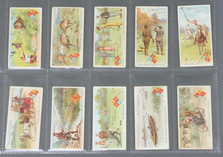 Wills cigarette cards, Sports of All Nations circa 1900 W.14, complete set of 50 