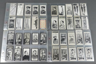 Wills cigarette cards, Transvaal Series W.30, large collection Transvaal series and many duplicates to include complete set of 50 1899 black border, 65 of 66 1900-1901 no black border cards (missing Baden Powell no.15) together with approx. 320 extra cards of duplicates, intermediates and some of the final 66 subjects issued with Capstan backs  