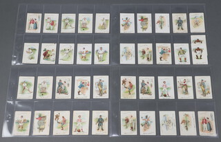 Wills cigarette cards, (overseas), Sporting Terms circa 1905 W.100, 40 cards mixed Regal and Capstan backs 