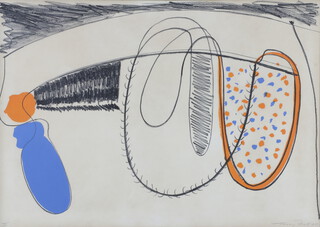 Terry Frost (British 1915-2003), signed in pencil and dated '75 "Rome 3", coloured lithograph, abstract view 48cm x 66cm 