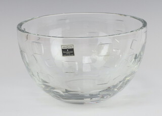 A Waterford John Rocha glass fruit bowl 20cm boxed 