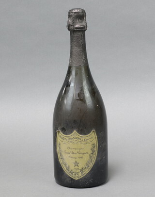 A bottle of 1995  Dom Perignon vintage champagne 