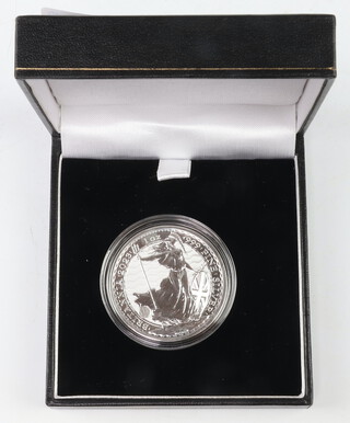 A 2023 Britannia silver crown 31 grams cased 