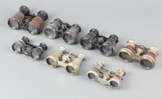 Seven pairs of opera glasses (2 a/f)