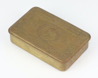 A 1914 Princess Mary Christmas gift tin 