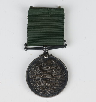 An Edward VII issue Voluntary Long Service medal to 5374 Pte. G J Trickey 4th Volunteer Battalion Royal Fusileers 