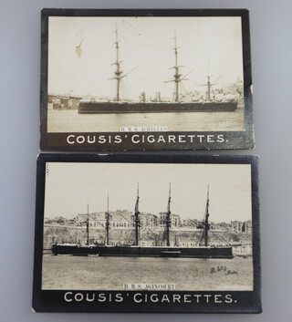 A.G. Cousis and Co (Malta) cigarette cards, a collection of approx. 160 War Ships, Liners and other vessels (circa 1904) 