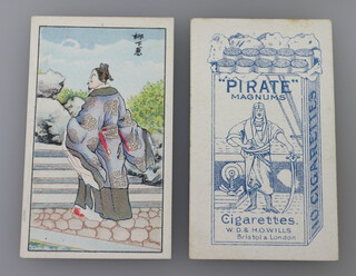 Wills overseas cigarette cards - Chinese Costumes  (1928 Pirate Issue W.365 and also known as Famous Chinese) a complete set of 50 