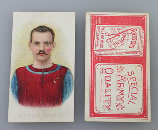 Wills overseas cigarette cards - Football Club Colours Scissors/Special Army Quality Issue (1907 W.220) a complete set of 50 