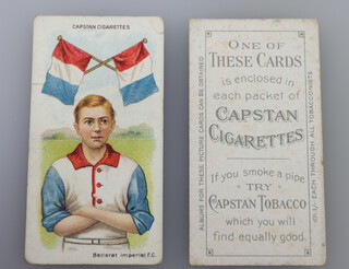 Wills overseas cigarette cards - Football Club Colours and Flags (1913 W.68) a complete set of 28, all Capstan Issue 