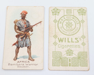 Wills overseas cigarette cards - Soldiers of The World (circa 1903 W.12)  a complete set of 75 un-numbered series