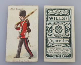 Wills overseas cigarette cards - Soldiers of The World (1903 W.12) a complete set of 50, numbered series 