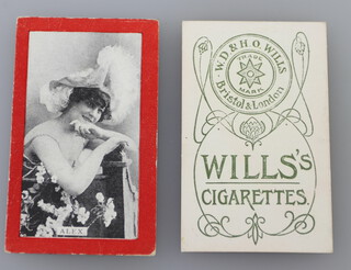 Wills overseas cigarette cards - Actresses (Alwics 1903 W.33) a complete set of 250 black portrait types 