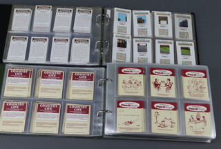 Wills cigarette cards, two binders of Embassy Cigarettes Games Cards and others 