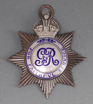 A George V issue first type Imperial Service medal to William Adderley 