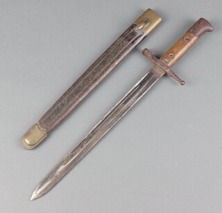 An Italian Model 1891 Infantry bayonet 