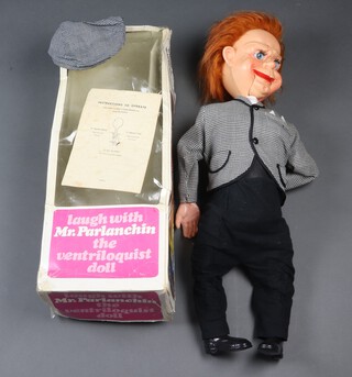 Cremeal Toys, Spain, a Mr Parlanchin ventriloquist doll, 57cm h boxed 